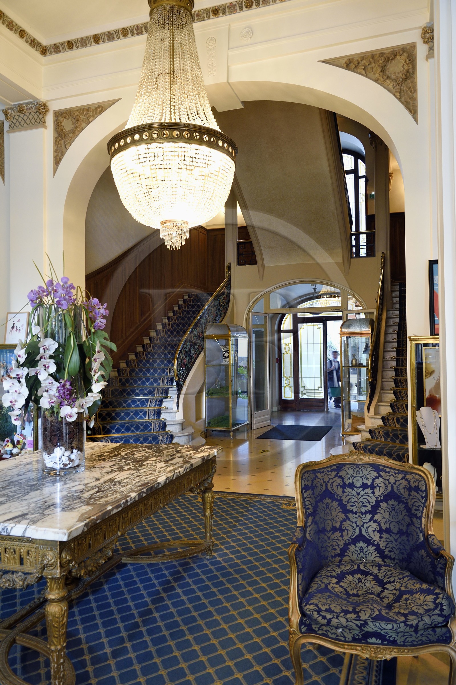 France, Allier (03), Vichy, l'Hotel Aletti, seul palace encore en fonction aujourd'hui