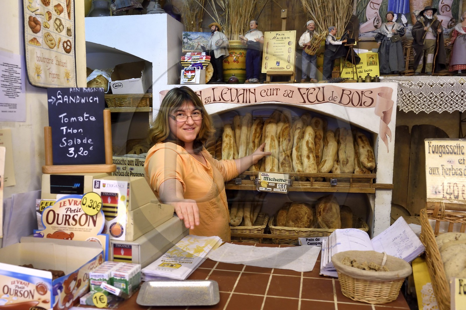 France, Var (83), Parc Naturel Régional du Verdon, village de Trigance