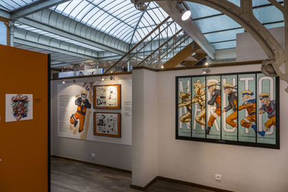 Belgium, Brussels, Belgian Comic Strip Center (Comic Strip Museum) installed in an Art nouveau building designed by Victor Horta in 1906