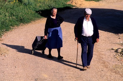 Espagne, Estrémadure, Guadalupe Habitants de la ville