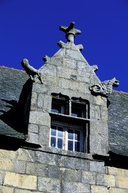 France, Finistère (29), Roscoff, une maison en granit du 17ème siècle