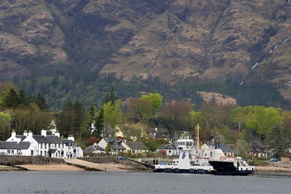 Royaume-Uni, Ecosse, Highland, région de Fort William, ferry de Corran à Ardgour