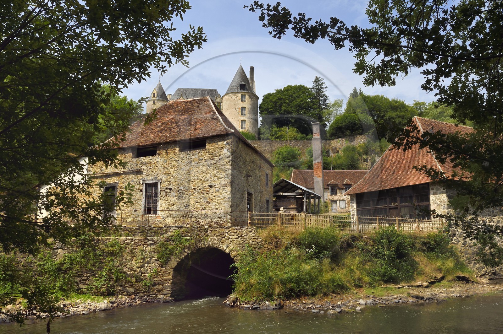 France, Dordogne (24), Périgord Noir, Savignac, la forge de Savignac-Lédrier