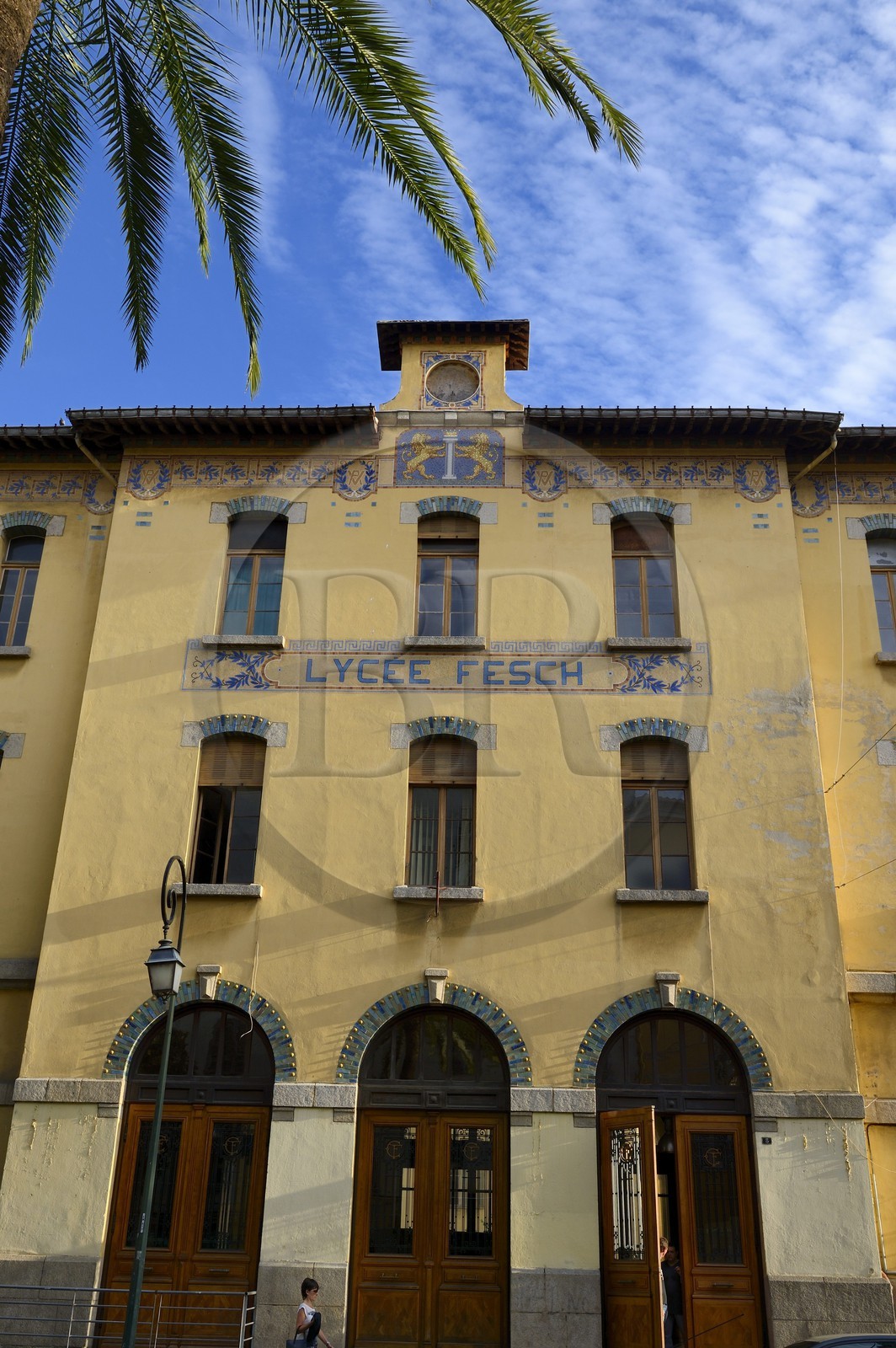 France, Corse-du-Sud (2A), Ajaccio, le lycée Fesch