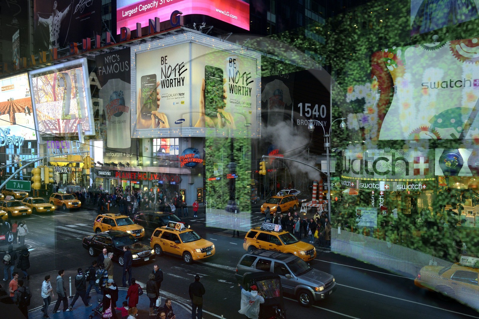 Etats-Unis, New York, Manhattan, Midtown, Times Square