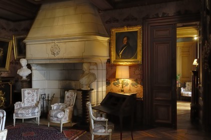 France, Indre-et-Loire (37), Montrésor, le château