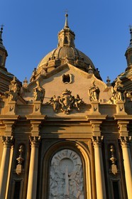 Spain, Aragon, Zaragoza, Plaza del Pilar, Basilica del Pilar (Our Lady of Pilar)