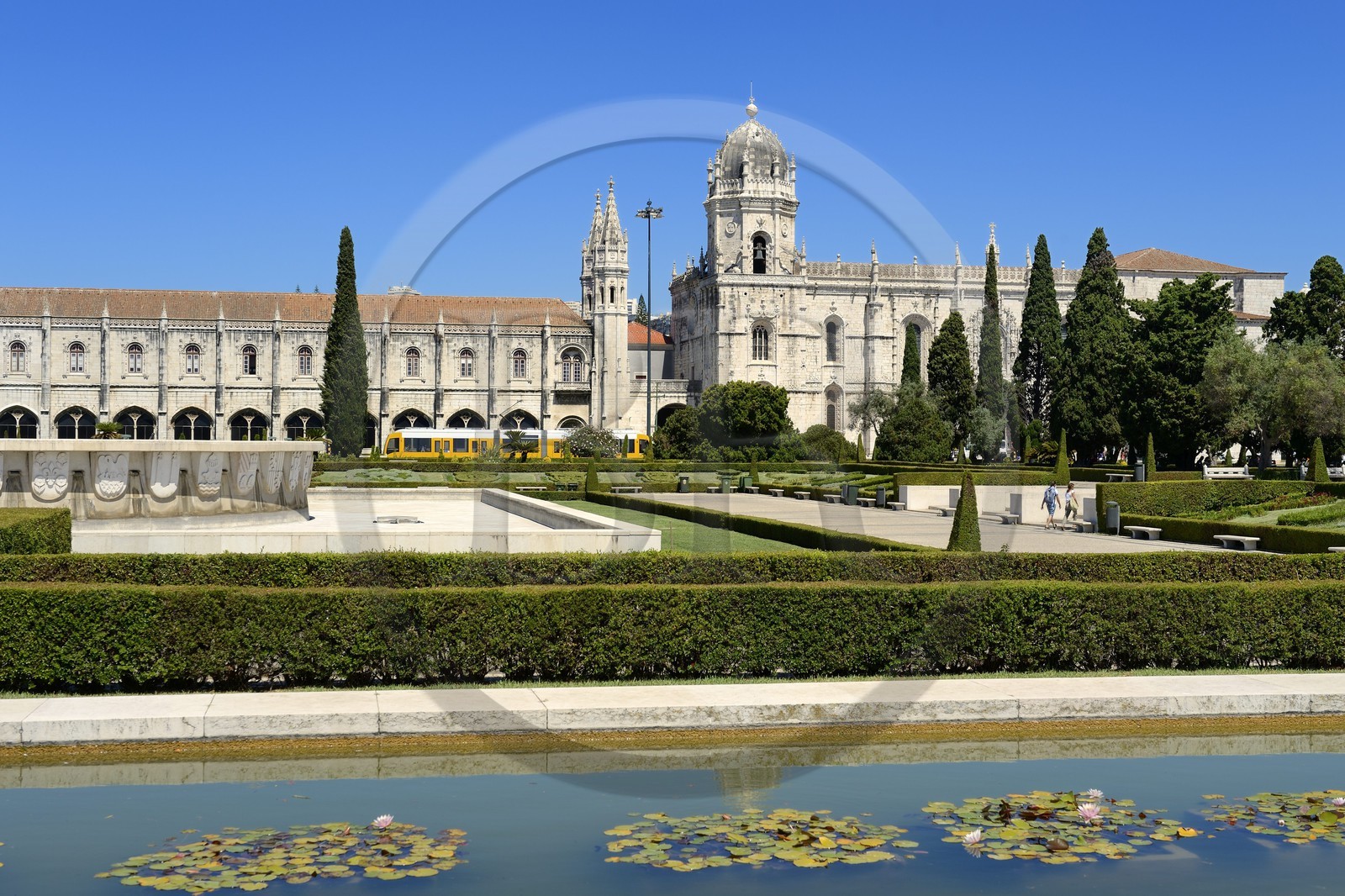 Portugal, Lisbonne, Bélem, Monastere des Hiéronymites (Mosteiro dos Jerónimos), classé Patrimoine Mondial de l'UNESCO, église Santa Maria