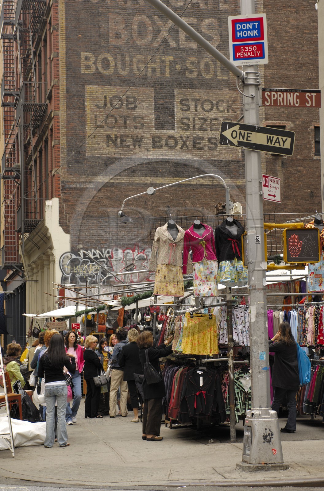 Etats-Unis, New York, Manhattan, Soho,  marché aux puces