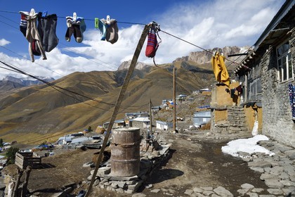 Azerbaijan, Quba (Guba) region, Greater Caucasus mountain range, village of Khinalug (Xinaliq)