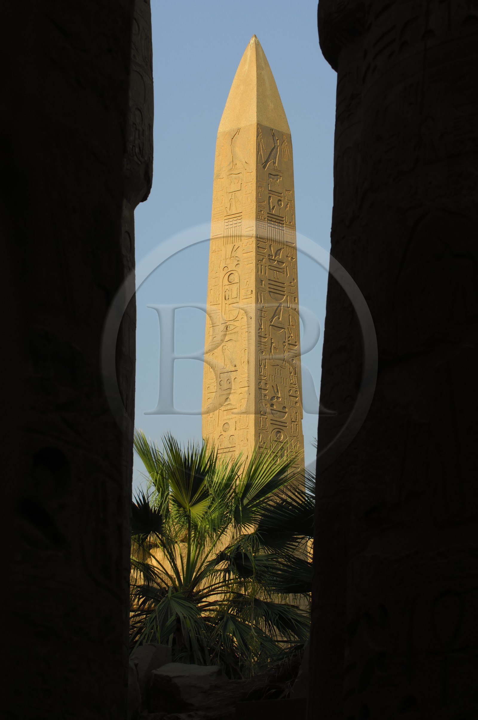 Egypt, Upper Egypt, Nile Valley, Luxor, Karnak Temple listed as World Heritage by UNESCO, Thoutmosis I obelisk