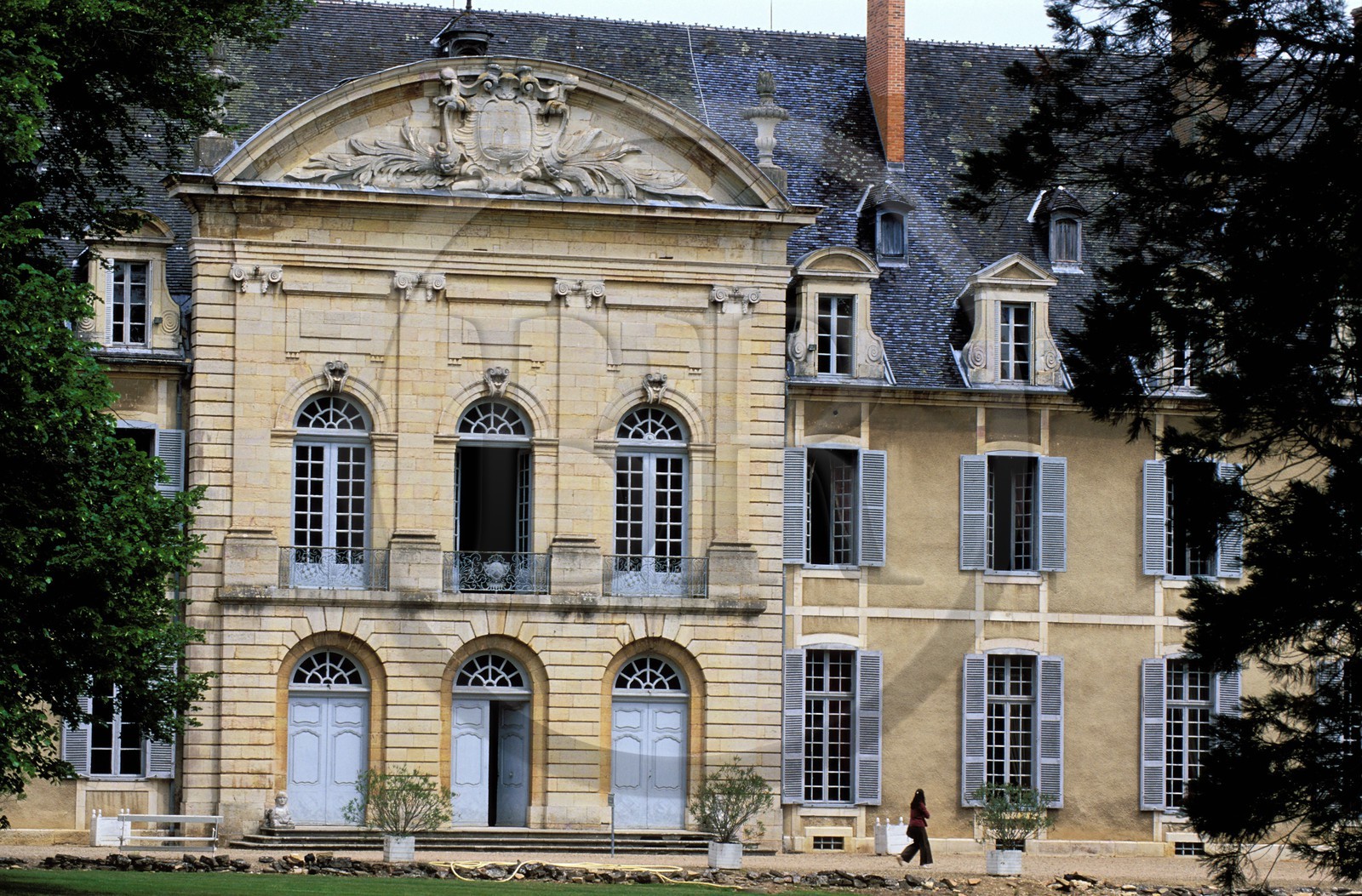 France, Saône-et-Loire (71), Chalonnais, Saint-Ambreuil, château de la Ferté