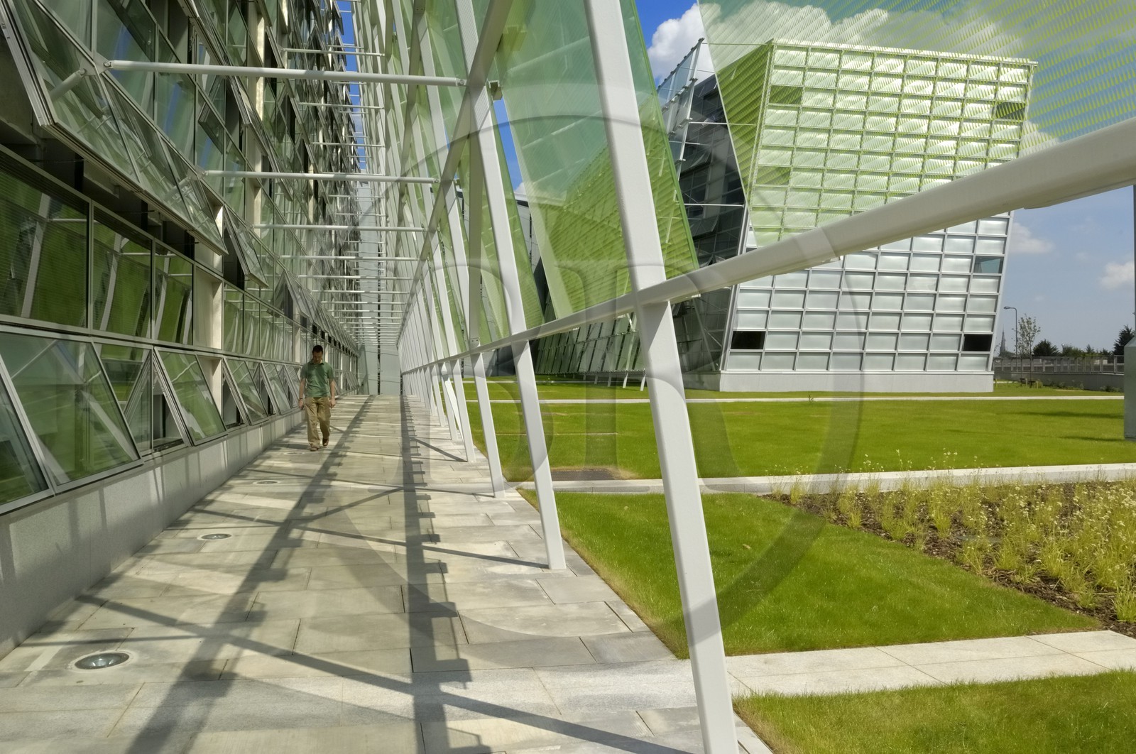 Irlande, Comté de Kildare, Naas, le Kildare County Council (architectes  Heneghan.Peng Architects)