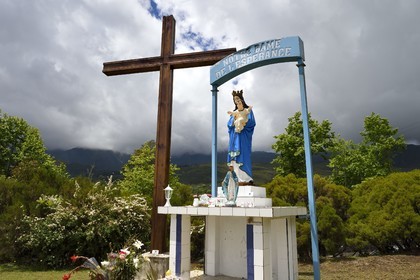 France, Ile de la Reunion, Plaines des Palmistes, la Vierge Notre Dame de l'Espérance