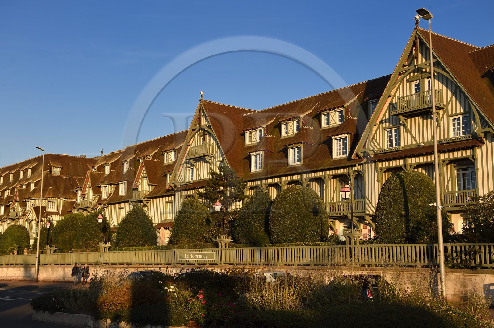 France, Calvados (14), Pays d'Auge, Deauville, l'Hotel Normandy Barriere