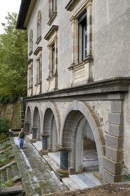 France, Haute-Corse (2B), Cap Corse, San Martino di Lota, Chateau Cagninacci (Palazzi ou Maison d'Americain)