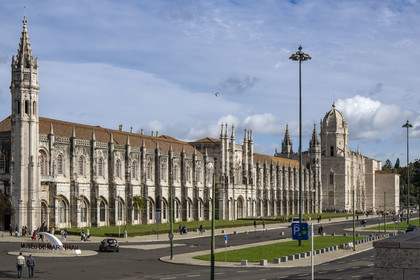 Portugal, Lisbonne, Bélem, Monastere des Hiéronymites (Mosteiro dos Jerónimos), classé Patrimoine Mondial de l'UNESCO, église Santa Maria