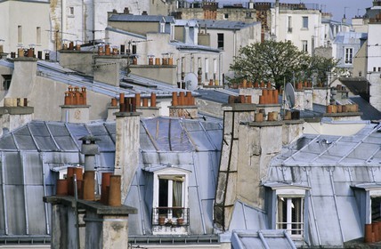 France, Paris (75), toits de Montmartre