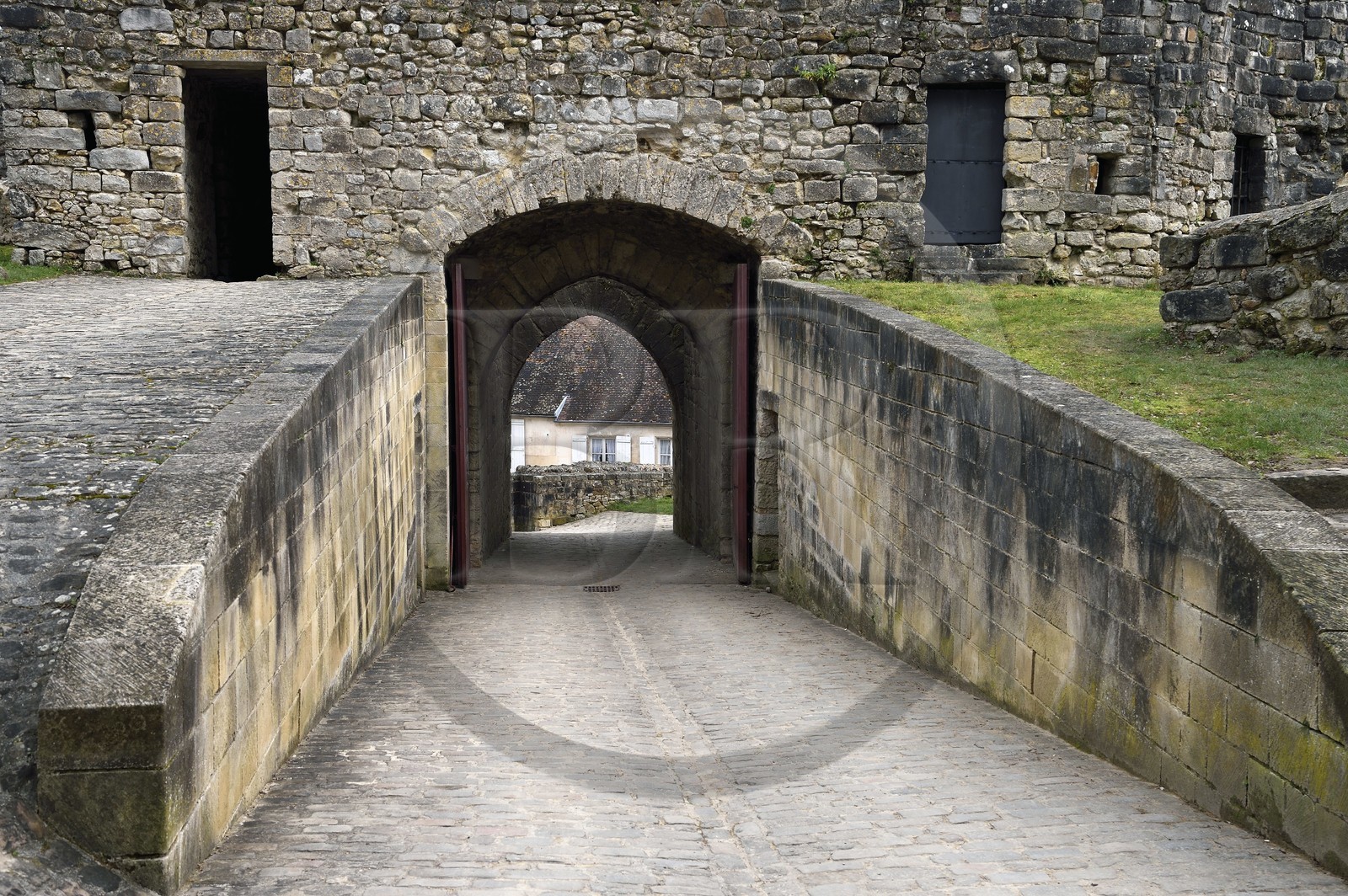 France, Aisne (02), Château-Thierry, la porte Saint-Jean de l'ancien Chateau