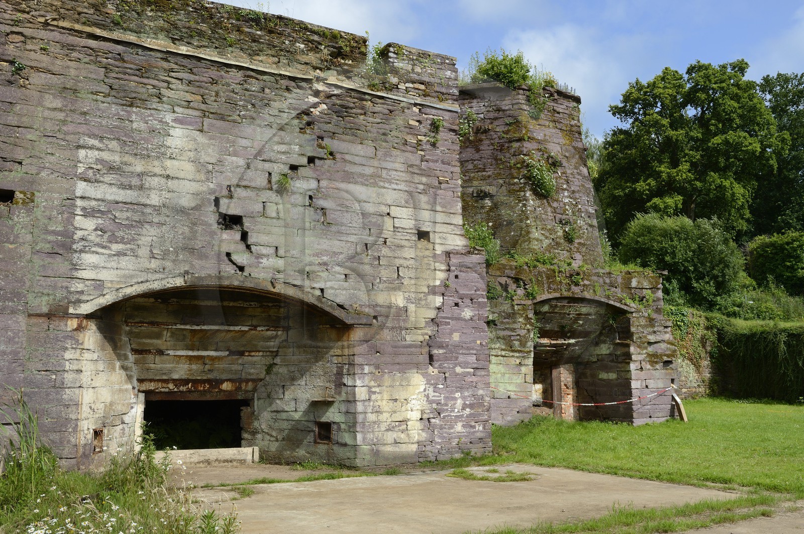 France, Ille-et-Vilaine, forest of Broceliande, the former forges of Paimpont