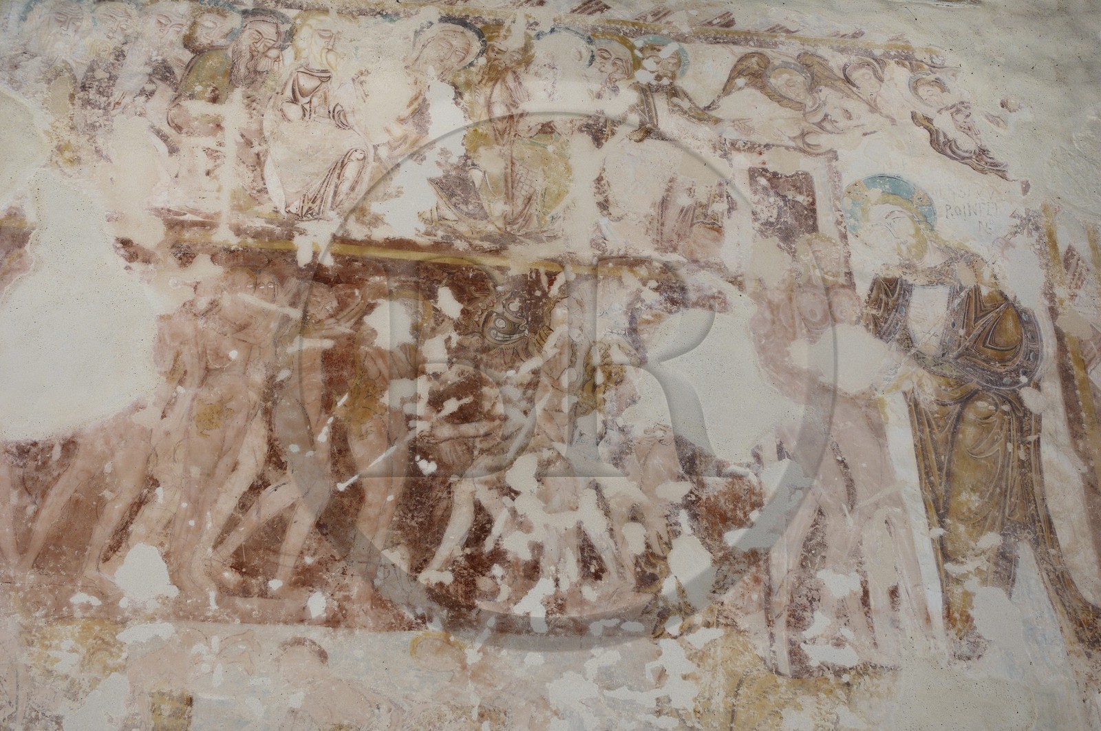 France, Loir et Cher, Saint-Jacques-des-Guerets, Romanesque church of Saint-Jacques built in the twelfth century