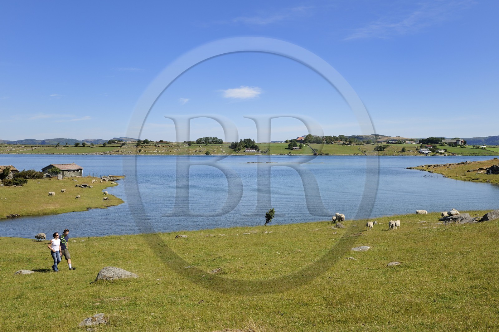 Norway, Rogaland County, surroundings of Stavanger, Bru Island