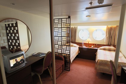 Le bateau de croisière Princess Danaé, cabine cat. 7