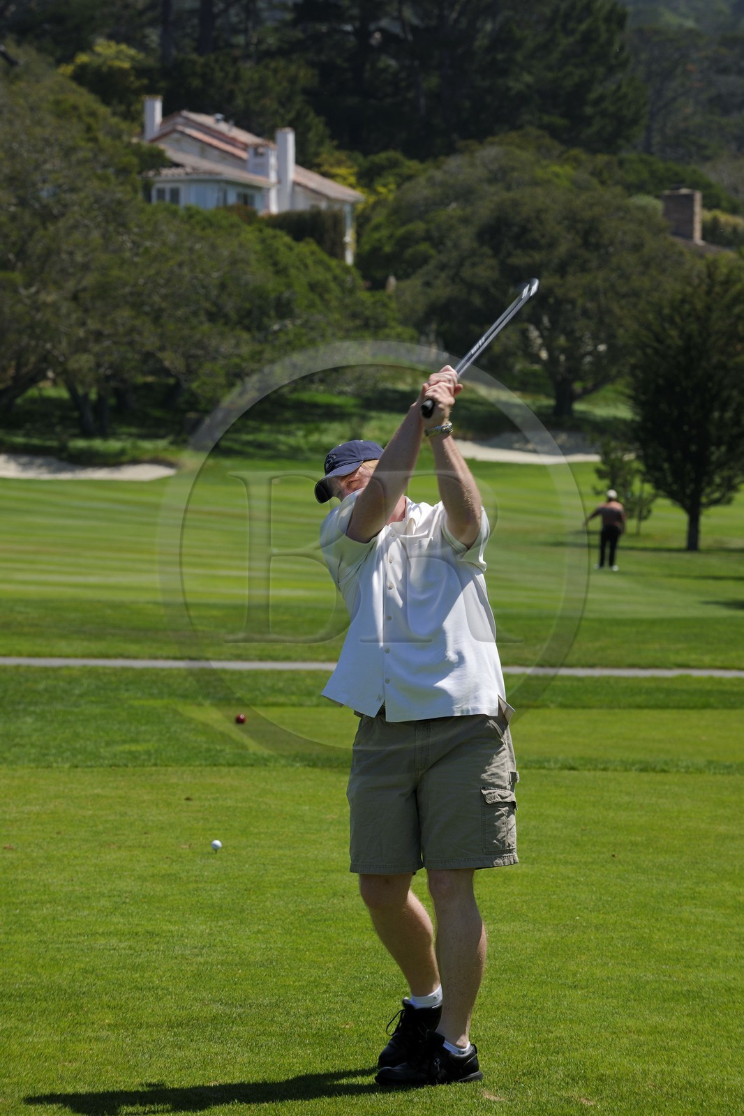Etats-Unis, Californie, 17 mile drive, golf de Peeble Beach
