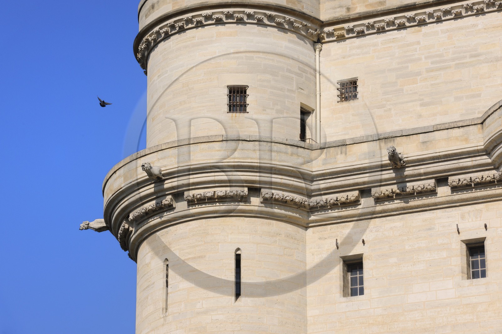 France, Val-de-Marne (94), Vincennes, le château de Vincennes, le donjon