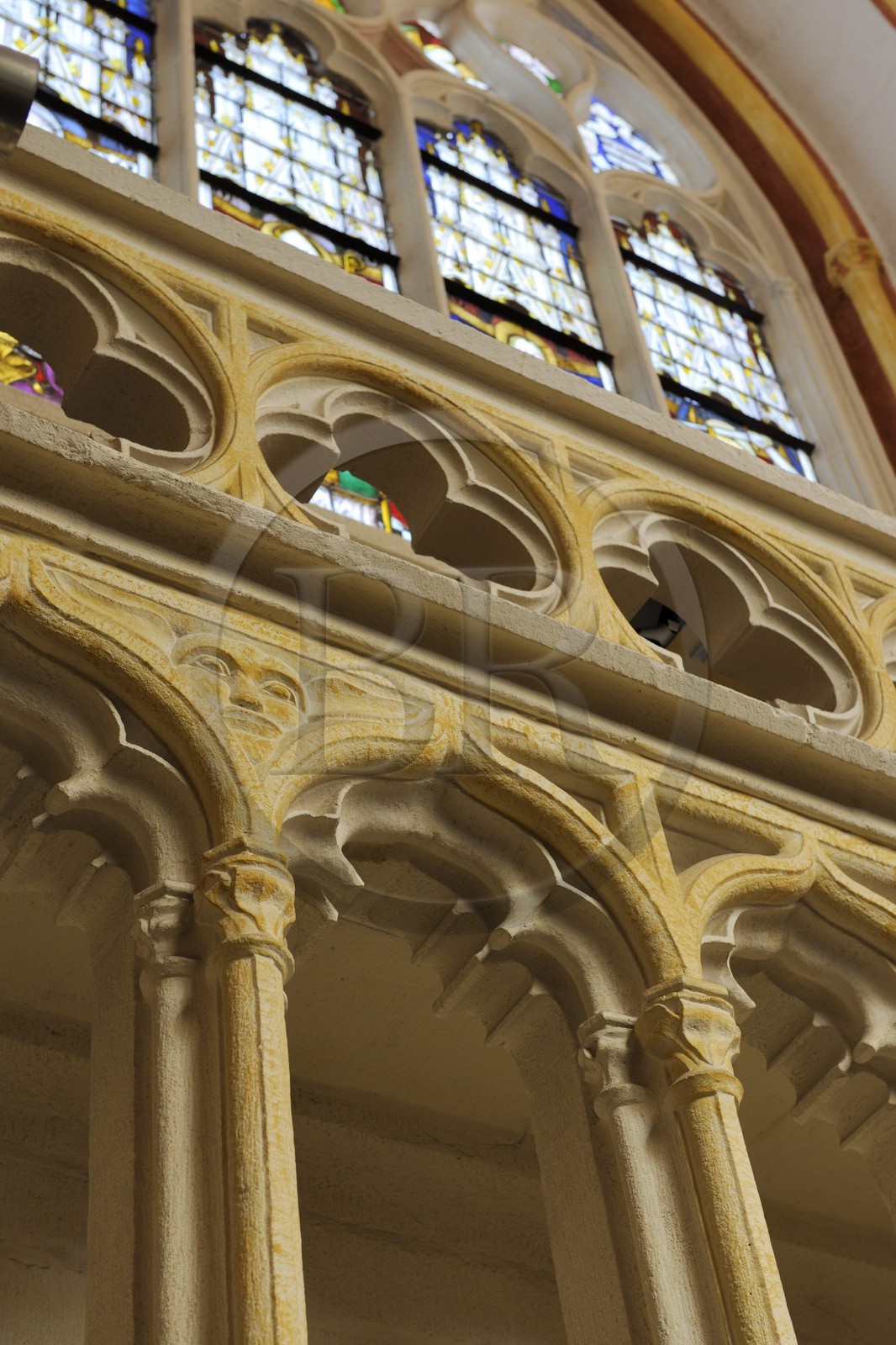 France, Finistère (29), Quimper, la cathédrale Saint-Corentin