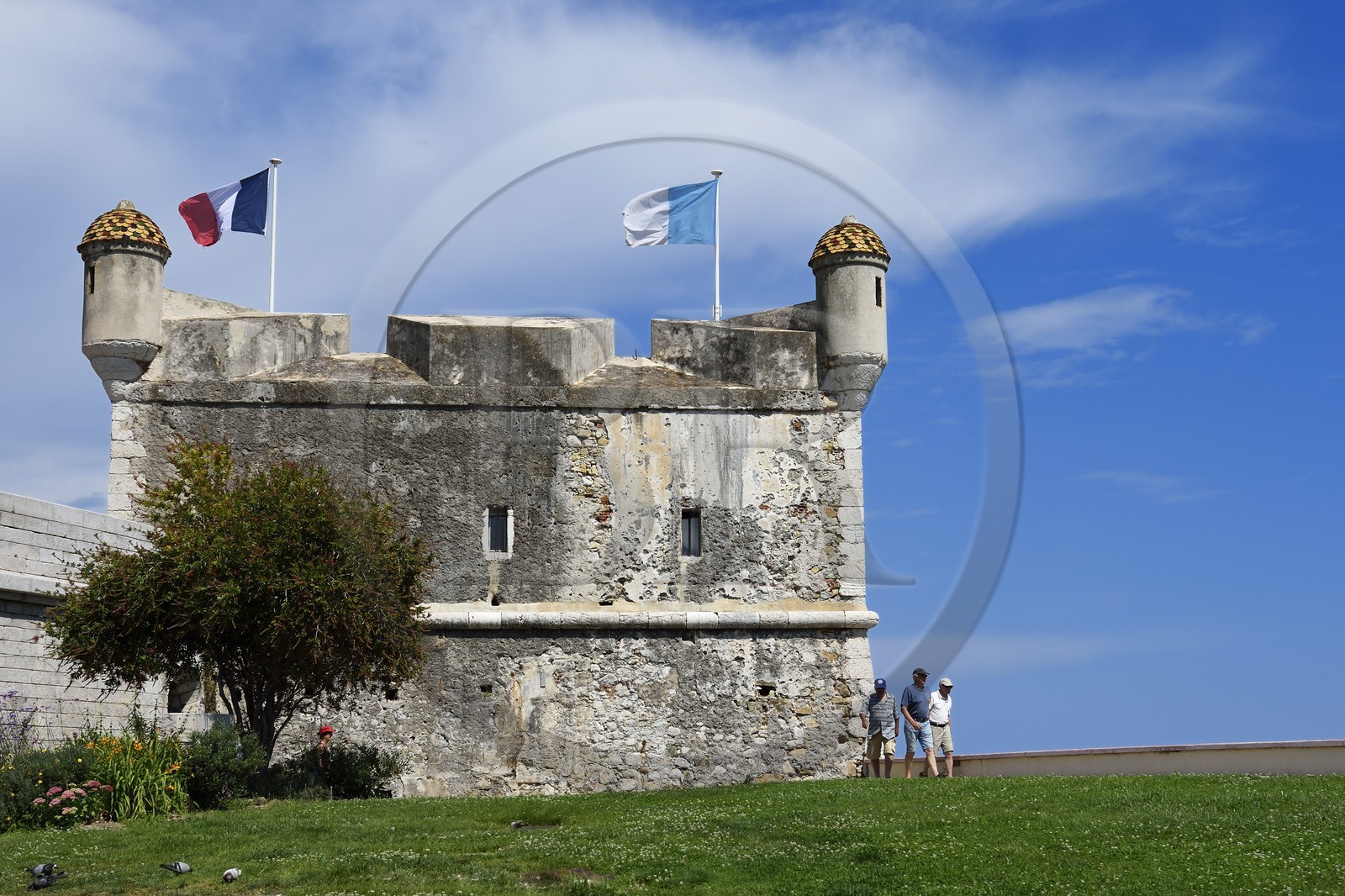 France, Alpes-Maritimes (06), Menton, la vieille ville, le Bastion du Vieux Port abrite une annexe du Musée Jean Cocteau
