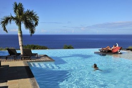 France, île de la Réunion, côte sud, Grande-Anse, hôtel Palm