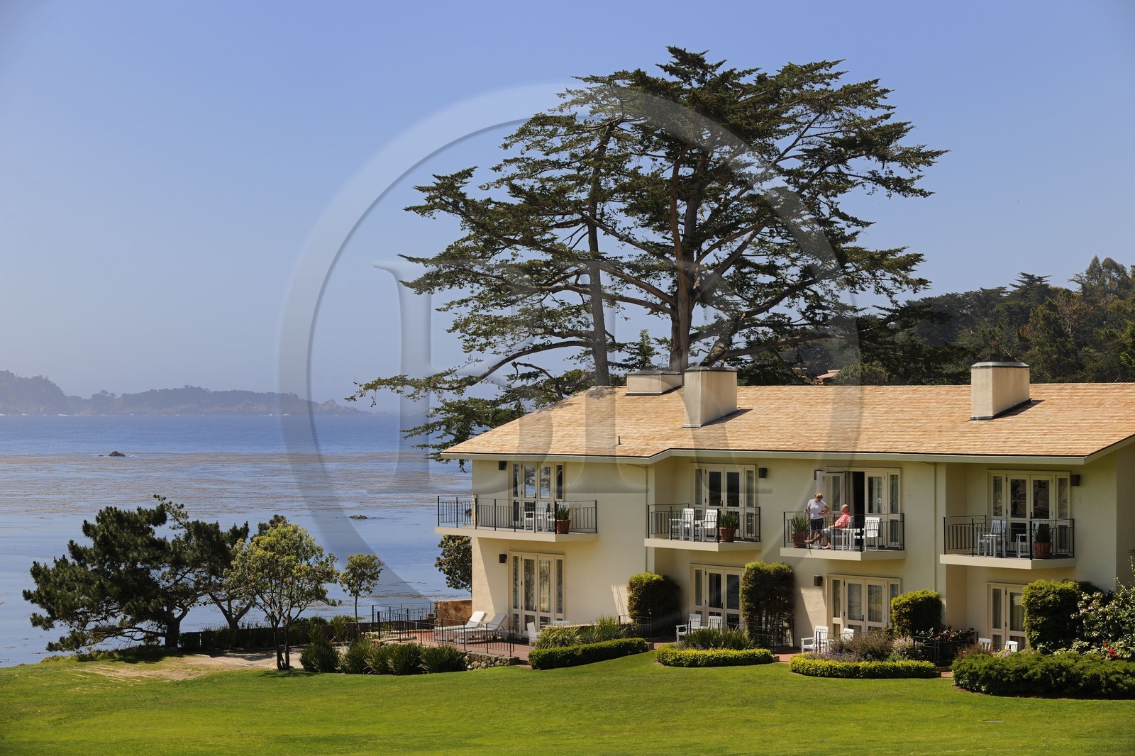 Etats-Unis, Californie, 17 mile drive, golf de Peeble Beach