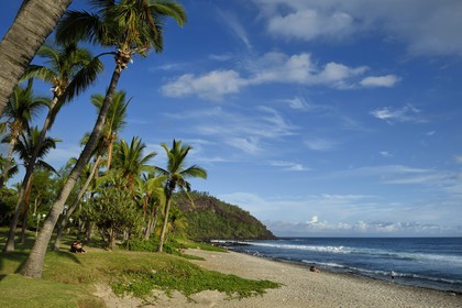 France, Ile de la Reunion, Cote Sud, plage de Grande Anse