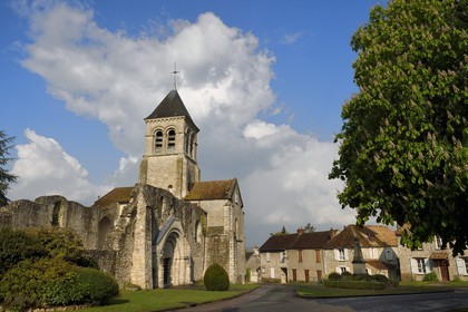 France, Yvelines, Montchauvet, Sainte Marie Madeleine (St. Mary Magdalene) church