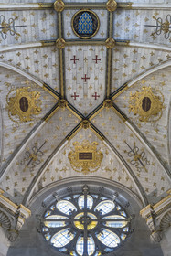 France, Oise (60), Chantilly, le chateau de Chantilly, le musée de Condé, la Chapelle