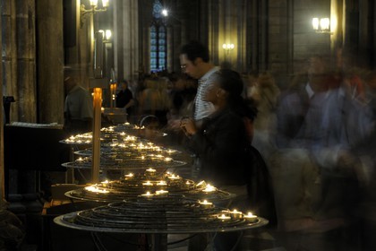 France, Paris (75), île de la Cité, la cathédrale Notre-Dame