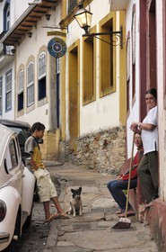 Brazil, Minas Gerais state, Ouro Preto, historical center listed as World Heritage by UNESCO (Gold Route, Estrada Real)