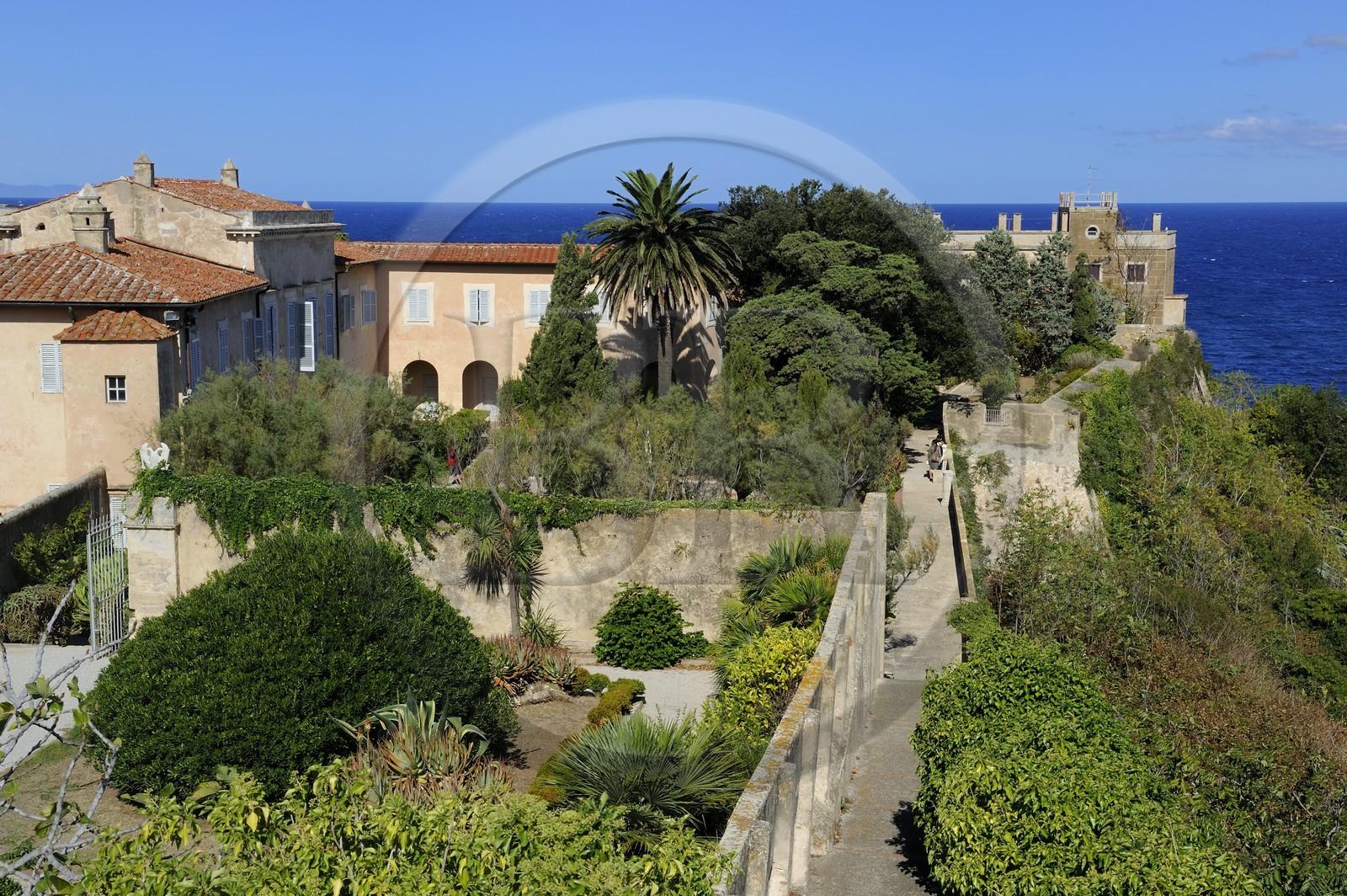 Italy, Tuscany, Elba Island, Portoferraio, Napoleon 1st home in the Palazzina dei Mulini