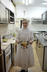 Croatie, Dalmatie, côte dalmate, Ile d’Ugljan, couvent franciscain Saint-Jérôme de la congrégation des Filles de la Miséricorde