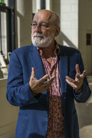 France, Loire-Atlantique (44), Nantes, quartier de Graslin, le théâtre Graslin et opéra, Alain Surrans directeur d’Angers Nantes Opéra