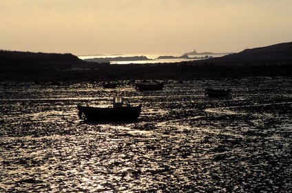 France, Finistère (29), anse de Lilia (région de Plouguerneau)