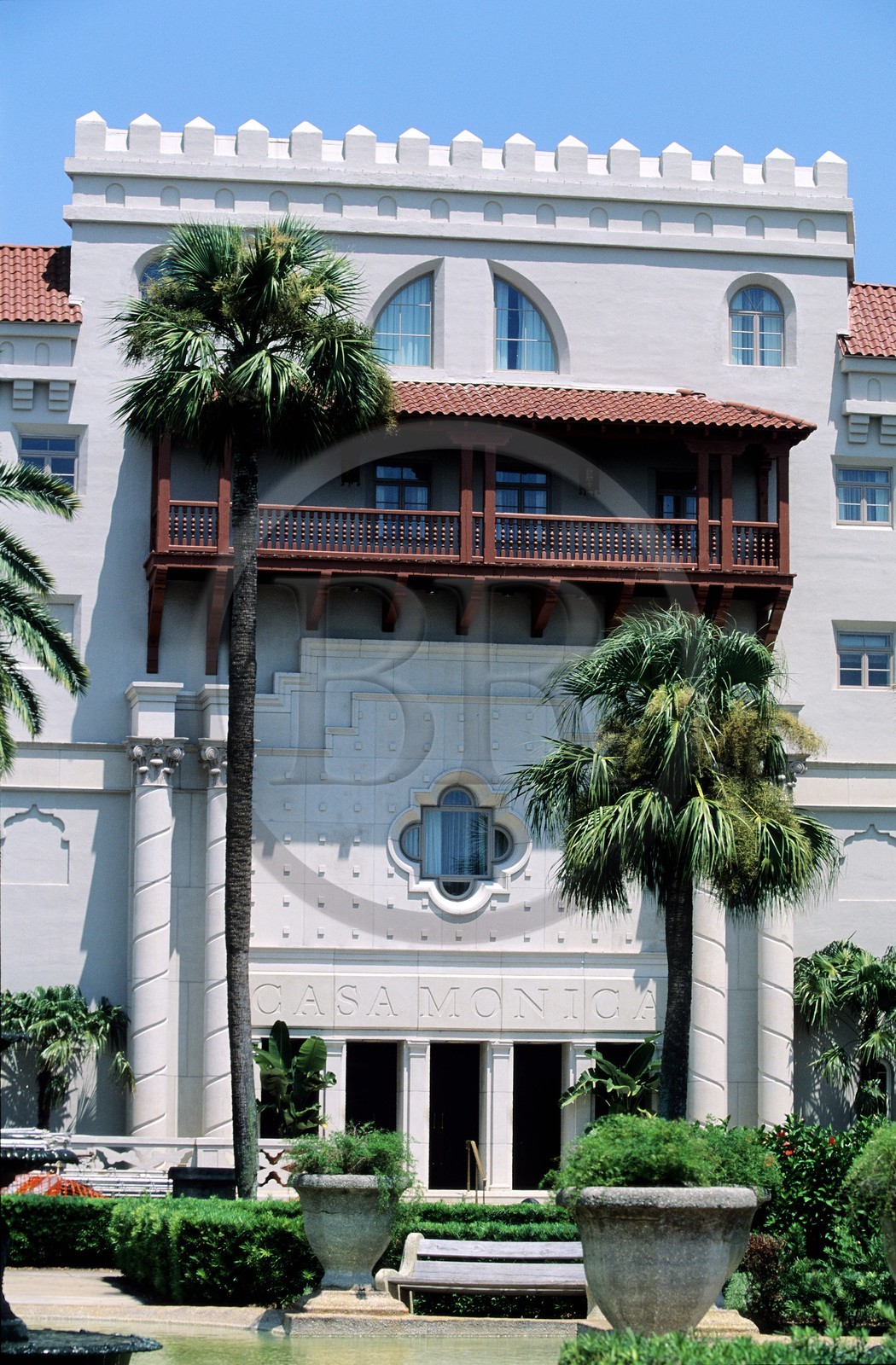 Etats-Unis, Floride, Saint Augustine, le Cordoba Hôtel (3ème de Flager en 1888)