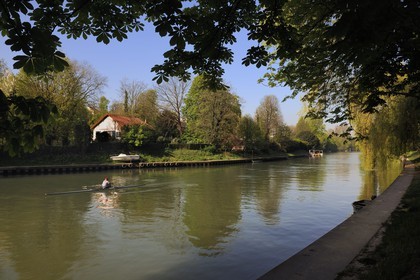 France, Val-de-Marne (94), les bords de Marne à Le Perreux-sur-Marne