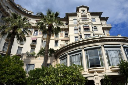 France, Alpes-Maritimes, Menton, the former Winter Palace (1907) turned into private apartments