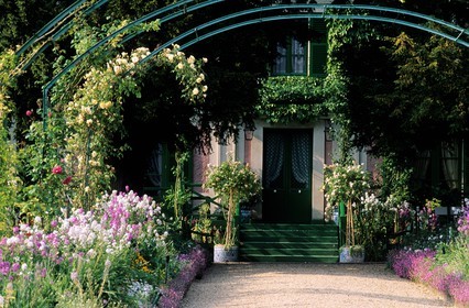 France, Eure (27), Giverny, jardin de Claude Monet, fleurs de mai