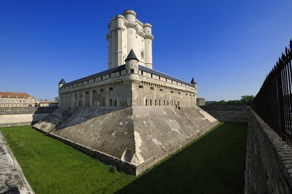 France, Val-de-Marne (94), Vincennes, le château de Vincennes, le donjon
