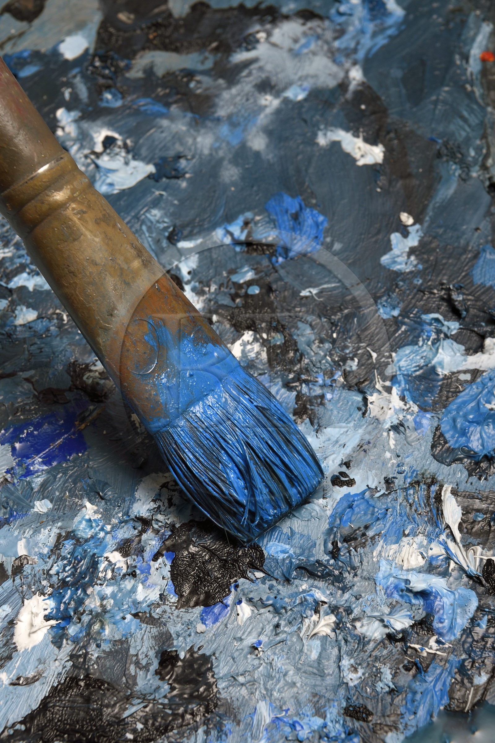 France, Val-de-Marne, Yvry-sur-Seine, Workshop of Fred Kleinberg, work for the exhibition Odyssée (Odyssey)