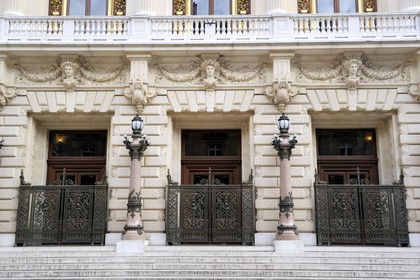 France, Paris (75), Le Théâtre national de l'Opéra-Comique aussi appelé salle Favart située place Boieldieu