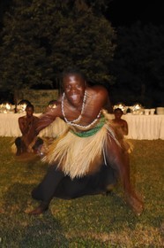 Tanzania, Dar es-Salaam, Mövenpick Hotel, traditional dances in the gardens